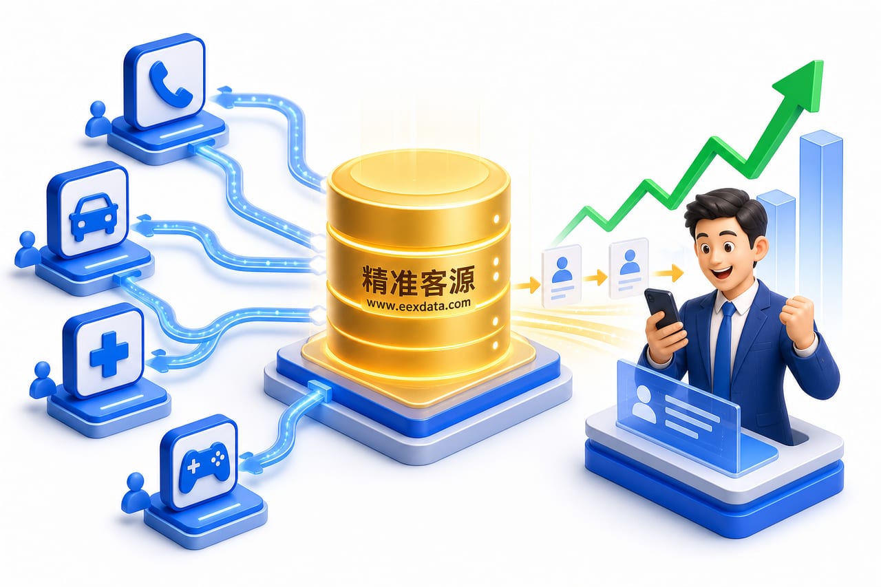 拒绝盲打浪费!EExData一手运营商大数据,8小时极速交付精准电销客源
