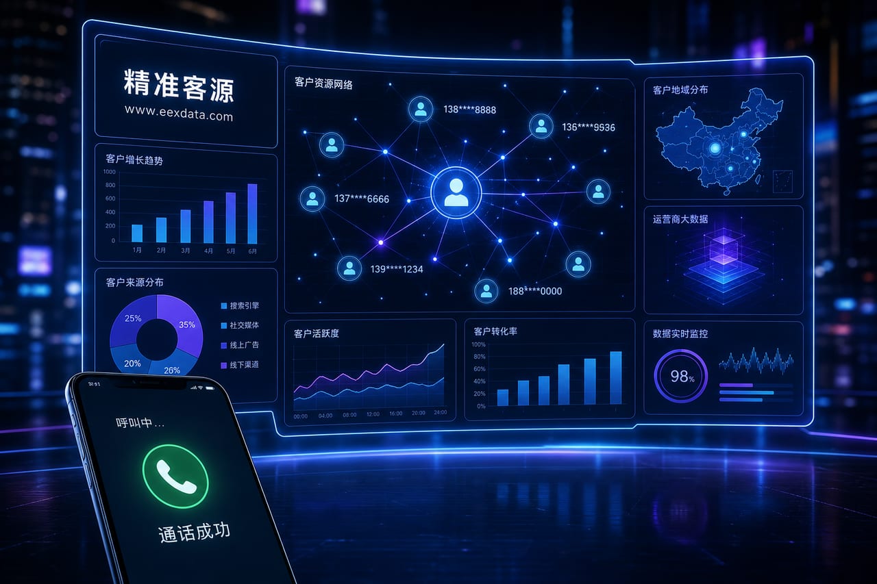 告别数据“盲盒”：EExData如何靠一手运营商与社保数据让电销业绩狂飙？