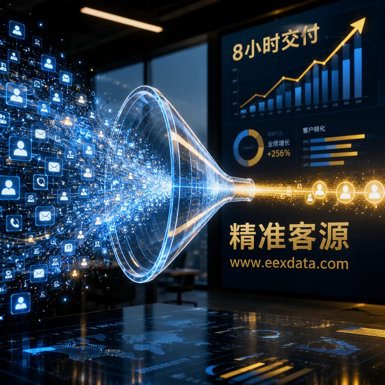 拒绝“盲打”浪费！EExData一手运营商大数据，8小时极速交付精准电销客源
