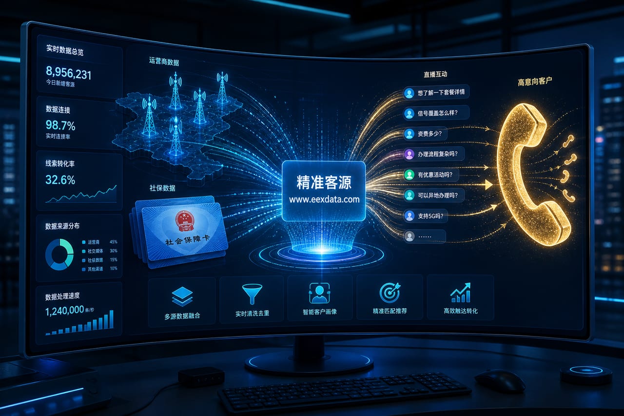 直播、币圈、保险流量暗战:EExData如何用一手数据打通全域精准营销